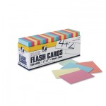 Pacon Blank Flash Card Dispenser Boxes, 2w x 3h, Assorted, 1000/Pack PAC74170
