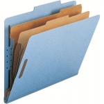 Smead Blue 100% Recycled Pressboard Colored Classification Folders 14021