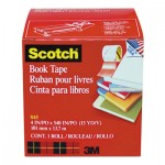 Scotch 8454 Book Repair Tape, 4" x 15yds, 3" Core MMM8454