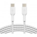 Belkin BOOST↑CHARGE Braided USB-C to USB-C Cable CAB004BT1MWH