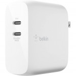 Belkin BOOST↑CHARGE Dual USB-C PD GaN Wall Charger 68W WCH003DQWH