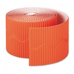 Bordette Decorative Border, 2 1/4" x 50' Roll, Orange PAC37106