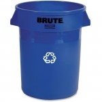 Rubbermaid Commercial Brute Vented Recycling Container 263273CT