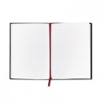 Black n' Red Casebound Notebook, Legal Rule, 5 5/8 x 8 1/4, White, 96 Sheets JDKE66857