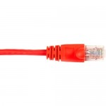 Black Box CAT6 Value Line Patch Cable, Stranded, Red, 4-ft. (1.2-m) CAT6PC-004-RD