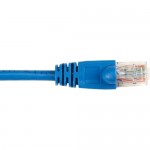 Black Box CAT6 Value Line Patch Cable, Stranded, Blue, 5-ft. (1.5-m), 25-Pack CAT6PC-005-BL-25PAK