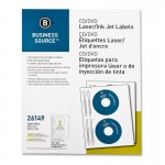 Business Source CD/DVD Laser/Inkjet Label 26149