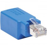 Tripp Lite Cisco Serial Console Rollover Adapter (M/F) - RJ45 to RJ45, Shielded, Blue N034-001-SH