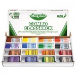 Crayola 523348 Classpack Crayons w/Markers, 8 Colors, 128 Each Crayons/Markers, 256/Box CYO523348