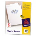 Avery Clear Plastic Sleeves, Letter Size, Clear, 12/Pack AVE72311