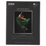 Cold Press Bright Fine Art Paper, 8-1/2 x 11, Bright White, 25 Sheets EPSS042307