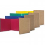 Color Tri-fold Study Carrel 60045
