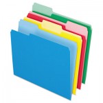 Pendaflex Colored File Folders, 1/3-Cut Tabs, Letter Size, Assorted, 24/Pack PFX82300