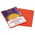 Sunworks Construction Paper, 58 lbs., 9 x 12, Orange, 50 Sheets/Pack PAC6603