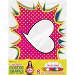 Geographics Cosmic Burst Shapes Poster Board 24756