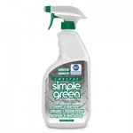 Simple Green 0610001219024 Crystal Industrial Cleaner/Degreaser, 24 oz Spray Bottle, 12/Carton SMP19024