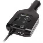 CyberPower DC Universal Power Adapter 3-12V 2000mA and 2.1A USB Charging Port CPUDC1U2000