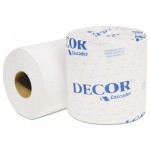Decor Standard Bathroom Tissue, 1-Ply, 4 5/16 x 3 1/4, 1210/Roll, 80 Roll/Carton CSD4024
