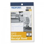 Rediform Delivery Receipt Book, 6 3/8 x 4 1/4, Two-Part Carbonless, 50 Sets/Book RED6L614