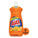 Ajax 44678 Dish Detergent, Liquid, Orange Scent, 28 oz Bottle, 9/Carton CPC44678CT