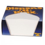 434 Dispens-A-Wax Waxed Deli Patty Paper, 4 3/4 x 5, White, 1000/Box DXE434BX