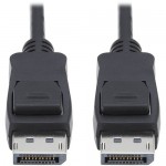 Tripp Lite DisplayPort 1.4 Cable with Latching Connectors, 8K, M/M, Black, 6 ft P580-006-V4