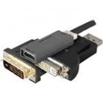 DisplayPort/HDMI Audio/Video Adapter BU989AV-AO-5PK