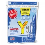 Hoover Commercial Disposable Allergen Filtration Bags For Commercial WindTunnel Vacuum, 3/Pack HVR4010100Y