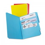 Pendaflex ESS10773 Divide it Up File Folder, Multi Section, 1/2 Cut Tab, Letter, Assorted, 12/Pack PFX10773