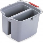 Rubbermaid Commercial Double Pail 261700GY