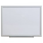 UNV44618 Dry Erase Board, Melamine, 24 x 18, Aluminum Frame UNV44618