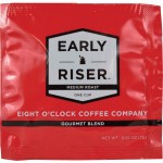 Eight O'Clock Coffee Early Riser Medium Roast Regular Coffee Soft Pod CCFEOC1R