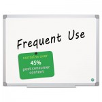 MasterVision Earth Gold Ultra Magnetic Dry Erase Boards, 36 x 48, White, Aluminum Frame BVCMA0507790