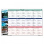 House of Doolittle Earthscapes Nature Scene Reversible/Erasable Yearly Wall Calendar, 24 x 37, 2016 HOD393