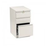 HON Efficiencies Mobile Pedestal File with One File/Two Box Drawers, 19-7/8d, Putty HON33720RL