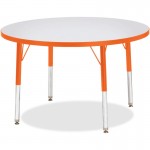 Berries Elementary Height Color Edge Round Table 6488JCE114