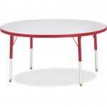 Berries Elementary Height Color Edge Round Table 6433JCE008