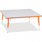 Berries Elementary Height Color Edge Square Table 6418JCE114