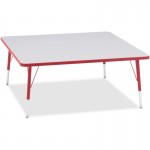 Berries Elementary Height Color Edge Square Table 6418JCE008