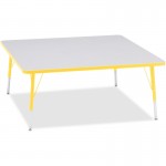 Berries Elementary Height Color Edge Square Table 6418JCE007