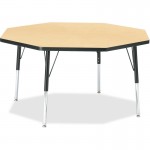 Berries Elementary Height Color Top Octagon Table 6428JCE011