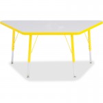 Berries Elementary Height Prism Edge Trapezoid Table 6438JCE007