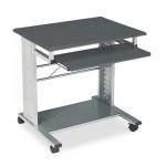 Mayline 945ANT Empire Mobile PC Cart, 29-3/4w x 23-1/2d x 29-3/4h, Anthracite MLN945ANT