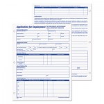 Tops Employee Application Form, 8 3/8 x 11, 50/Pad, 2/Pack TOP32851