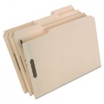 Pendaflex Fastener Folders, 2 Fasteners, 1/3 Cut Tabs, Letter, Manila, 50/Box PFXFM213