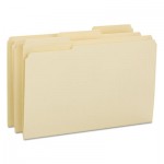 Smead File Folders, 1/3 Cut Reinforced Tab, Legal, Manila, 100/Box SMD15434