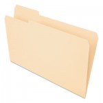 Pendaflex File Folders, Straight Cut, Top Tab, Legal, Manila, 100/Box PFX753