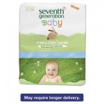 SEV 34219CT Free & Clear Baby Wipes, Refill, Unscented, White, 256/PK, 3 PK/CT SEV34219CT