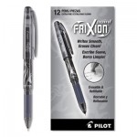 Pilot FriXion Point Erasable Stick Gel Pen, Extra-Fine 0.5mm, Black Ink, Black Barrel PIL31573