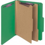 Smead Green PressGuard Classification File Folder with SafeSHIELD Fasteners 14201